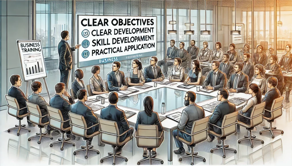 training meeting focus on objectives